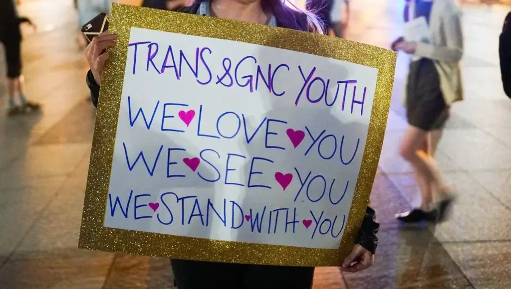 trans youth activism dc Trans youth protest in dc