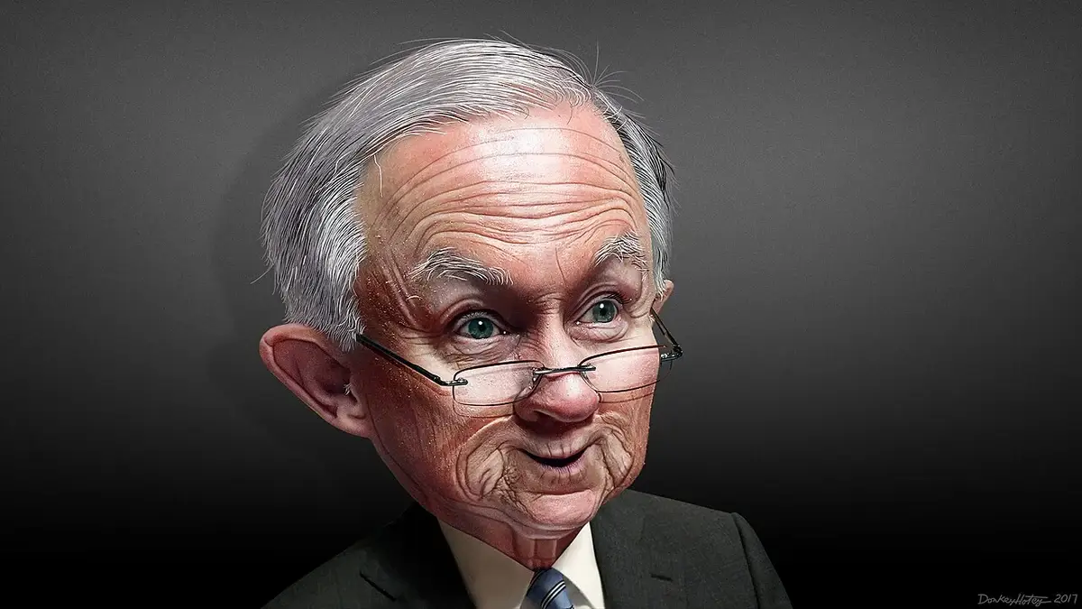 caricature jeff sessions Caricature of jeff sessions
