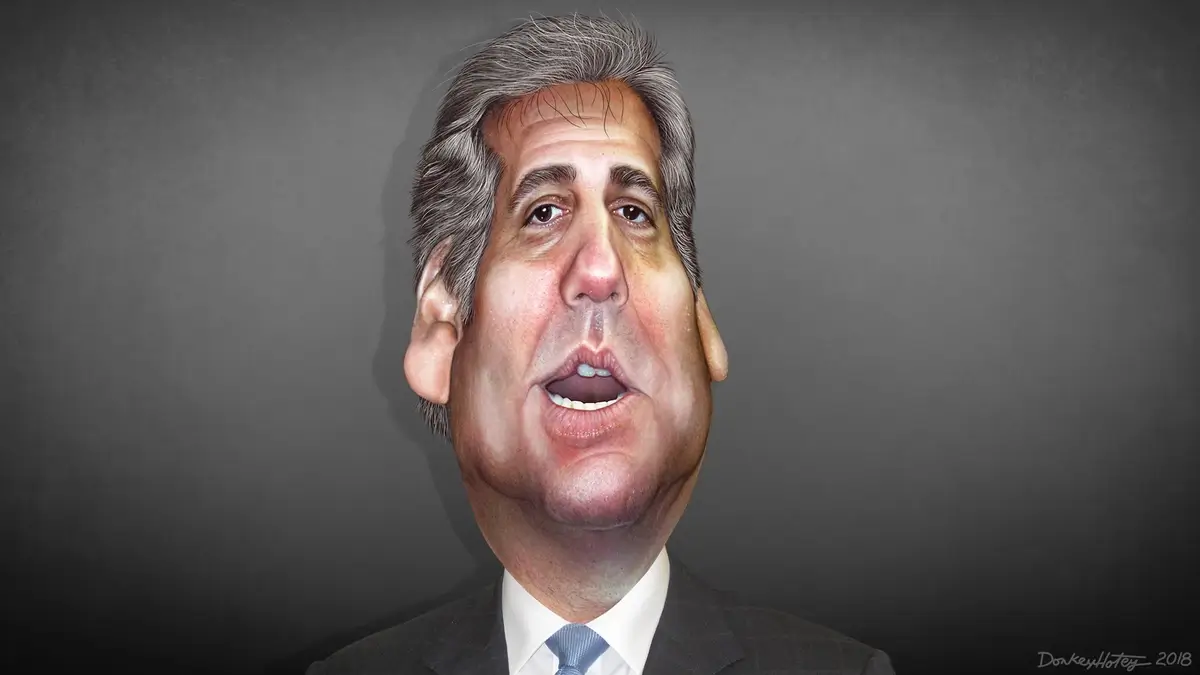caricature michael cohen Michael cohen caricature