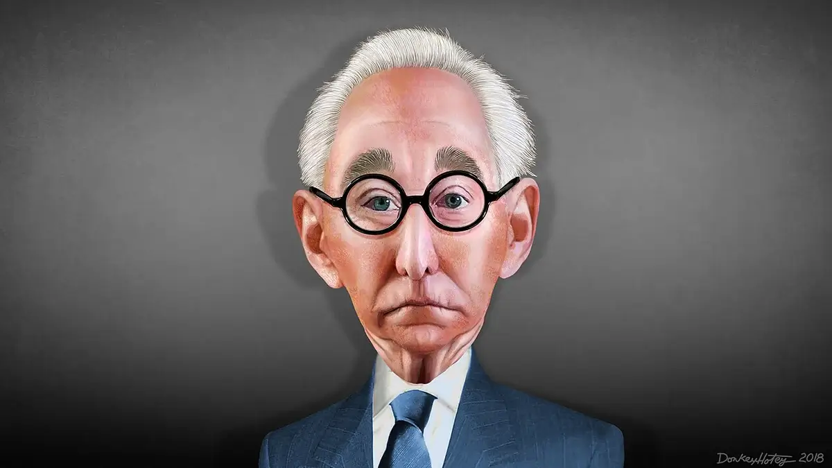 caricature roger stone Roger stone caricature