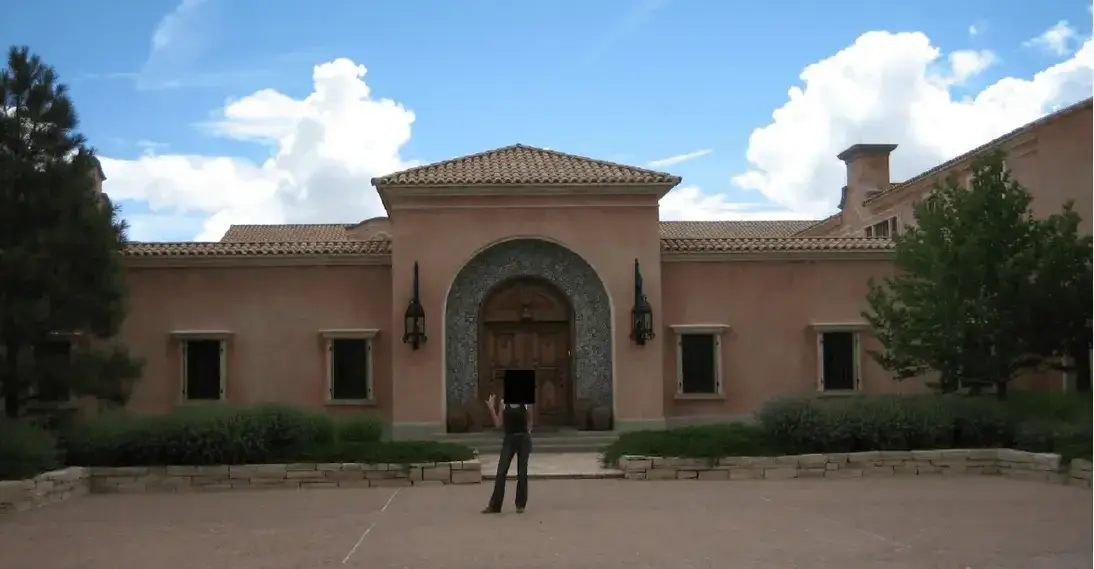 entrance to zorro ranch An entrance to zorro ranch as pictured in the epstein files