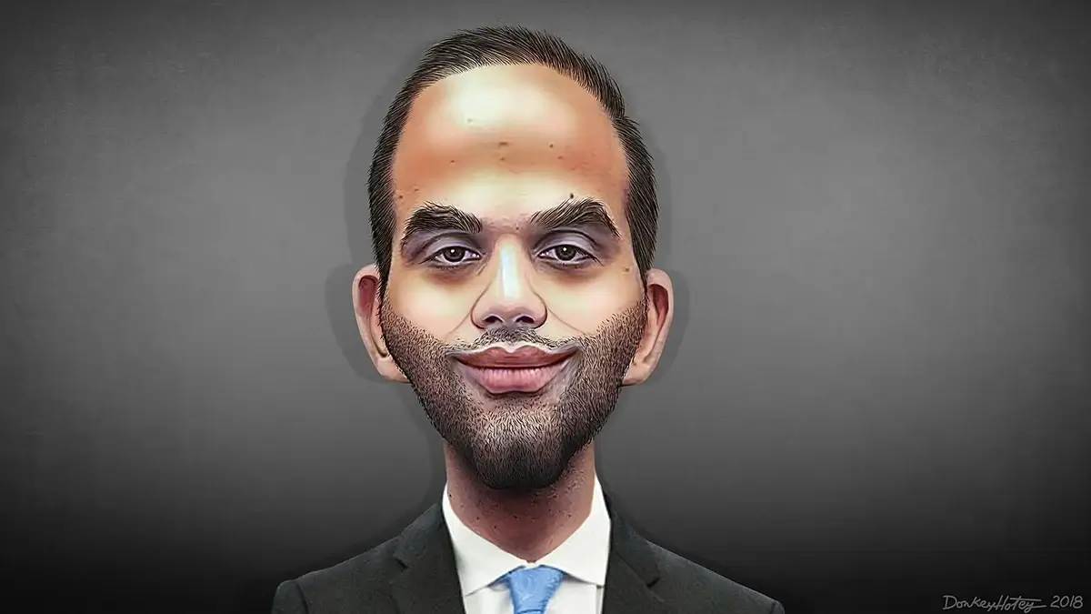 george papadopoulos caricature Caricature of george papadopoulos