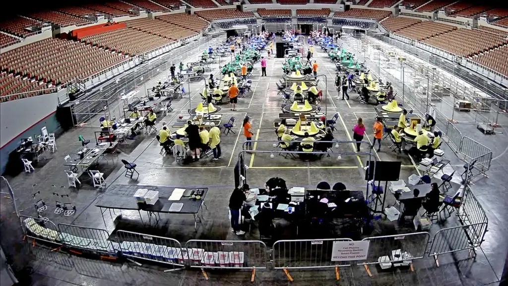 Why is trump obsessed with the 2020 election? Maricopa county arizona cyber ninjas ballots audit in 2021
