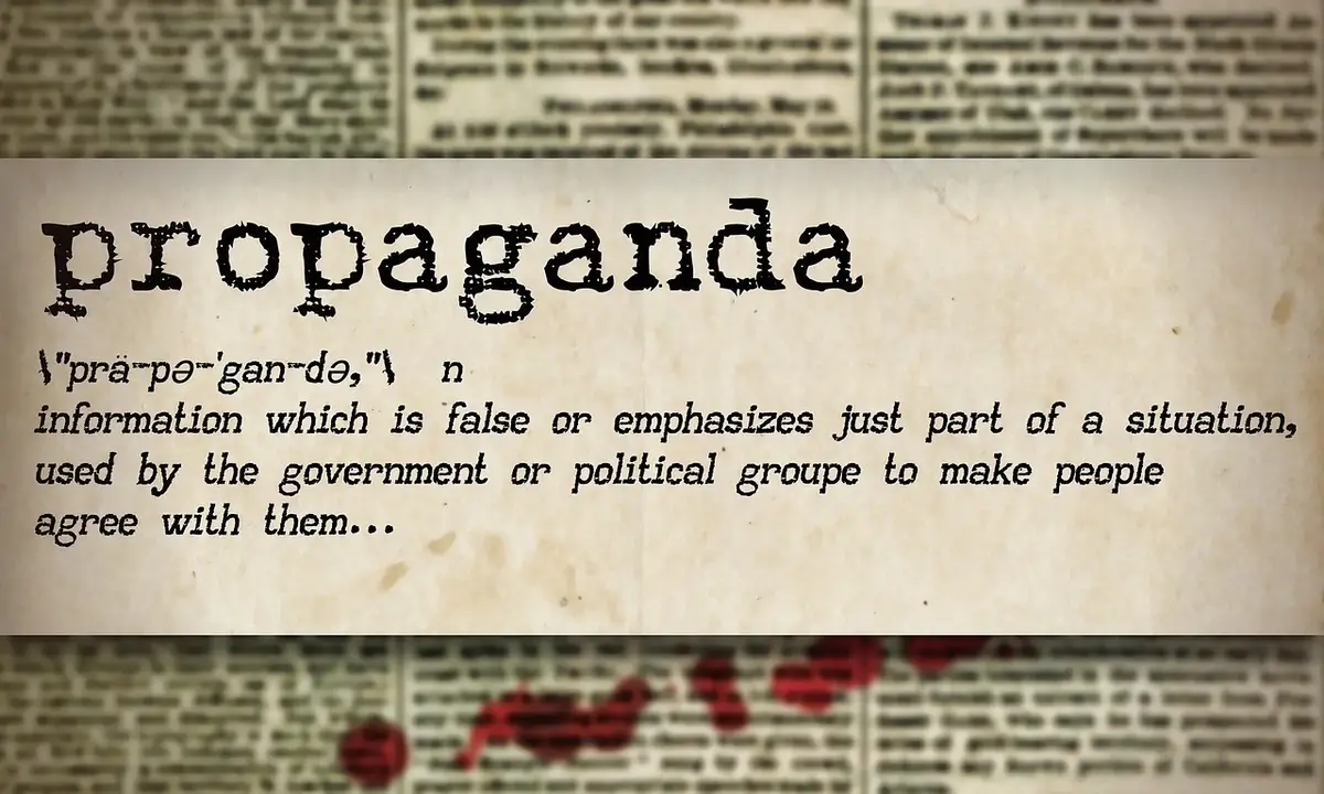 War propaganda video