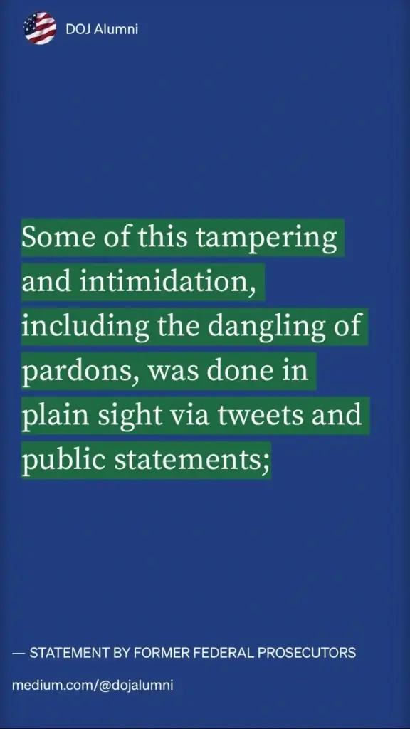 prosecutor statement Former prosecutors statement on mueller report