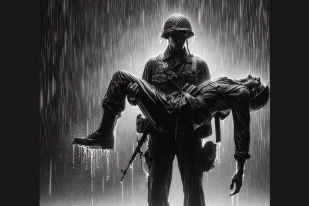 3 american soldier casualties.