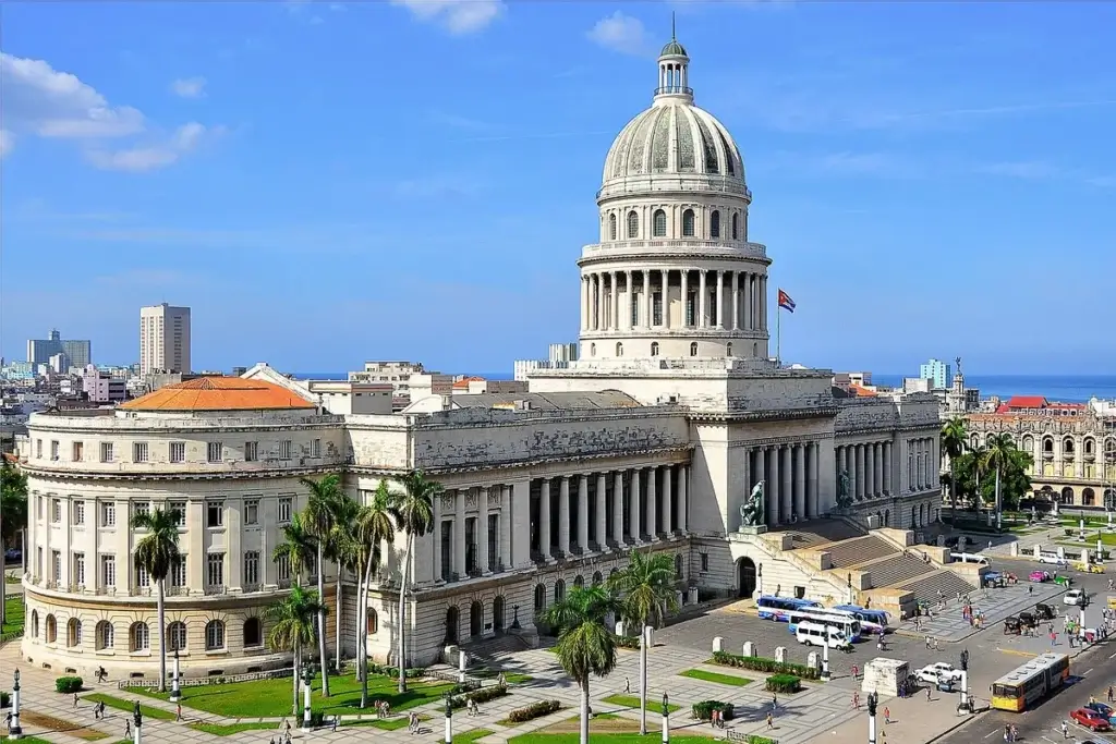 capital havana cuba The cuba state capitol (el capitolio) in havana. The photo is taken from a nearby rooftop. War with cuba