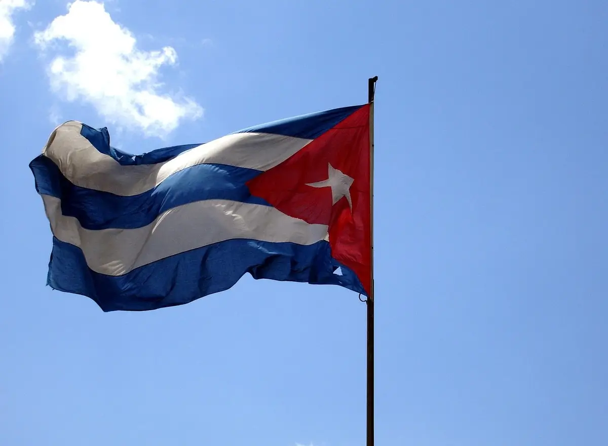 cuban flag Cuba flag. Cuba ran out of oil