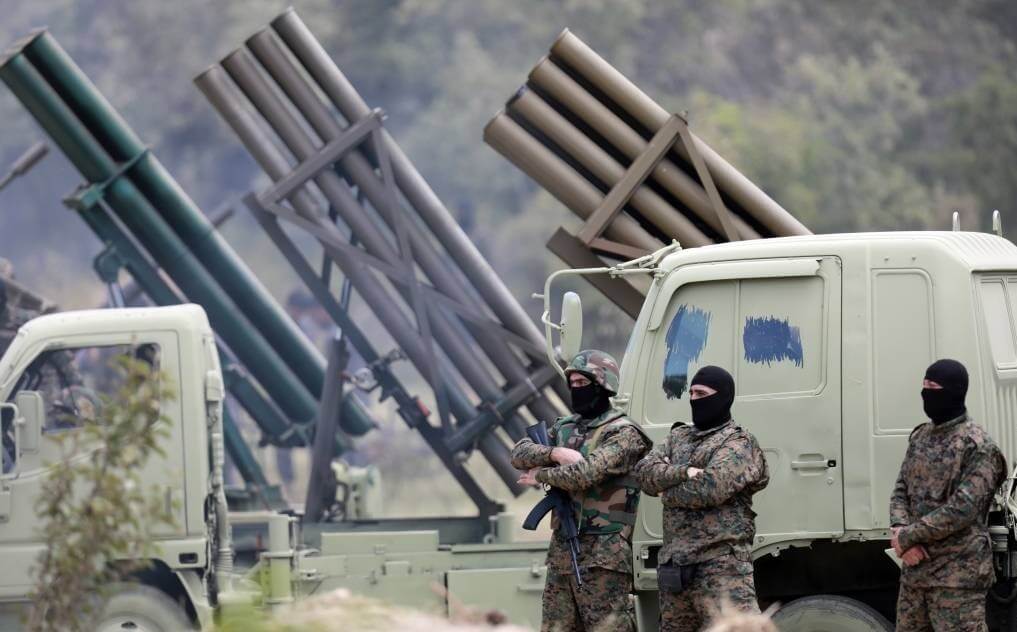 Hezbollah training drill