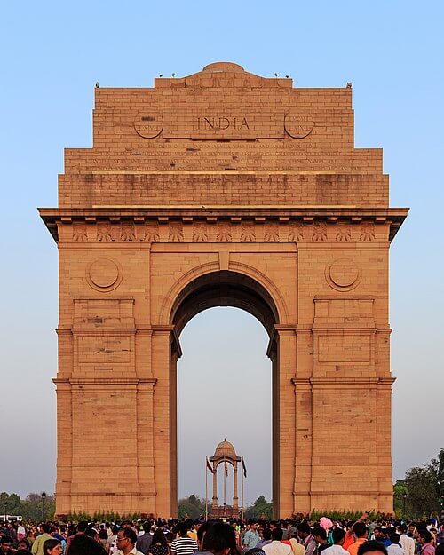 india gate new delhi Trump’s triumphal arch will rival india gate in new delhi, india