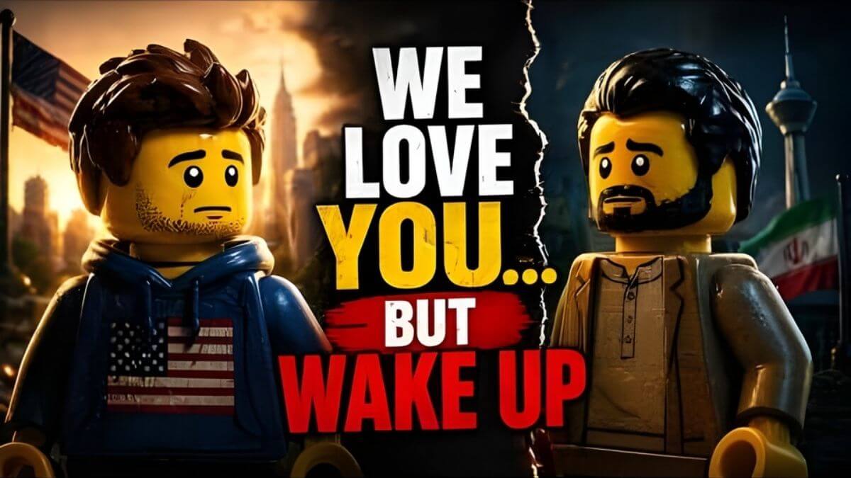 Iran lego video message to americans