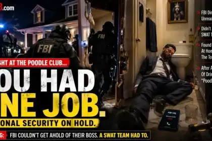 Kash patel drinking scandal graphic