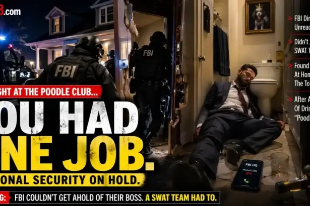Kash patel drinking scandal graphic