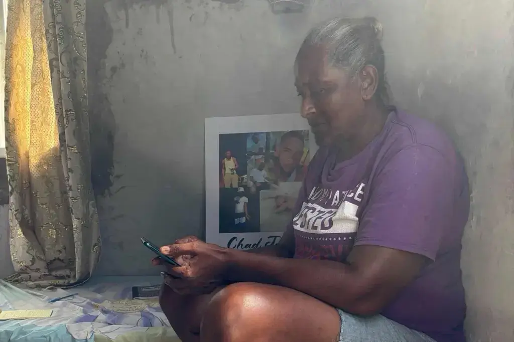 Mother of one of the men killed in a u. S. Military boat strike