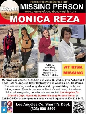 Ufo researcher missing while on a hike. Melissa casias found