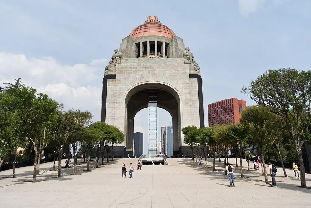 monument to the revolution The tallest triumphal arch monument to the revolution, mexico city
