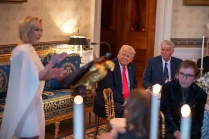 Pastor paula white at an easter event in 2025