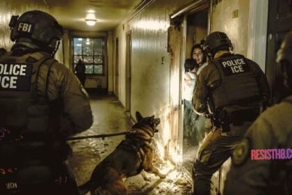 Recreation of the chicago september 30 ice raid.