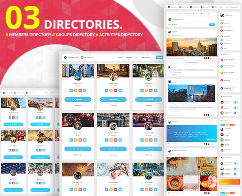 Directories on resist hate community