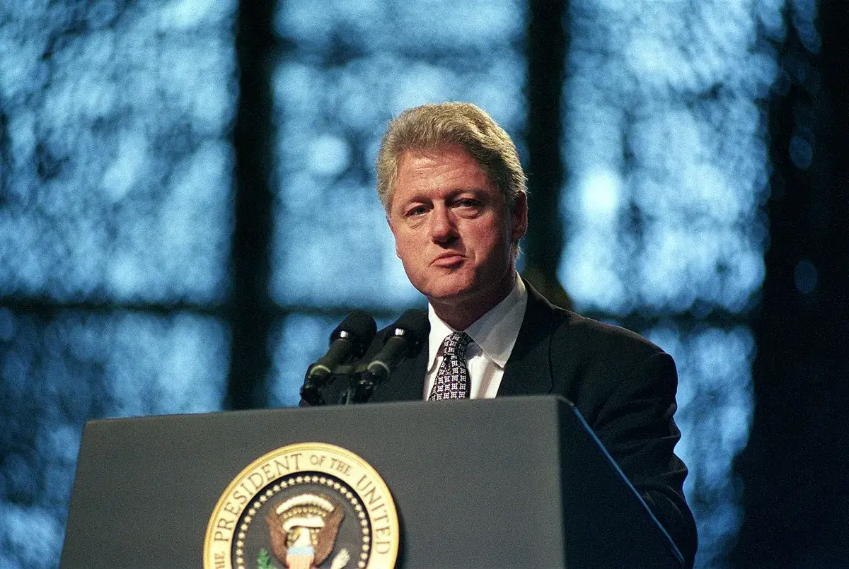 president clinton address nato President clinton addressing military famiies