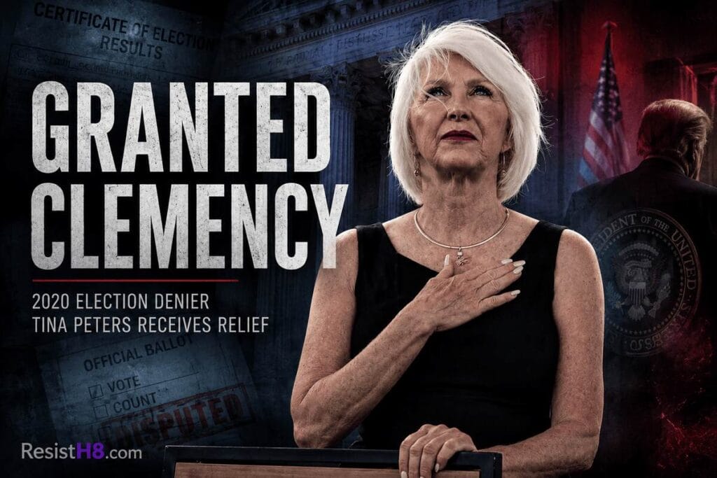 2020 election denier tina peters received clemency one of many pardons in trump 2. 0