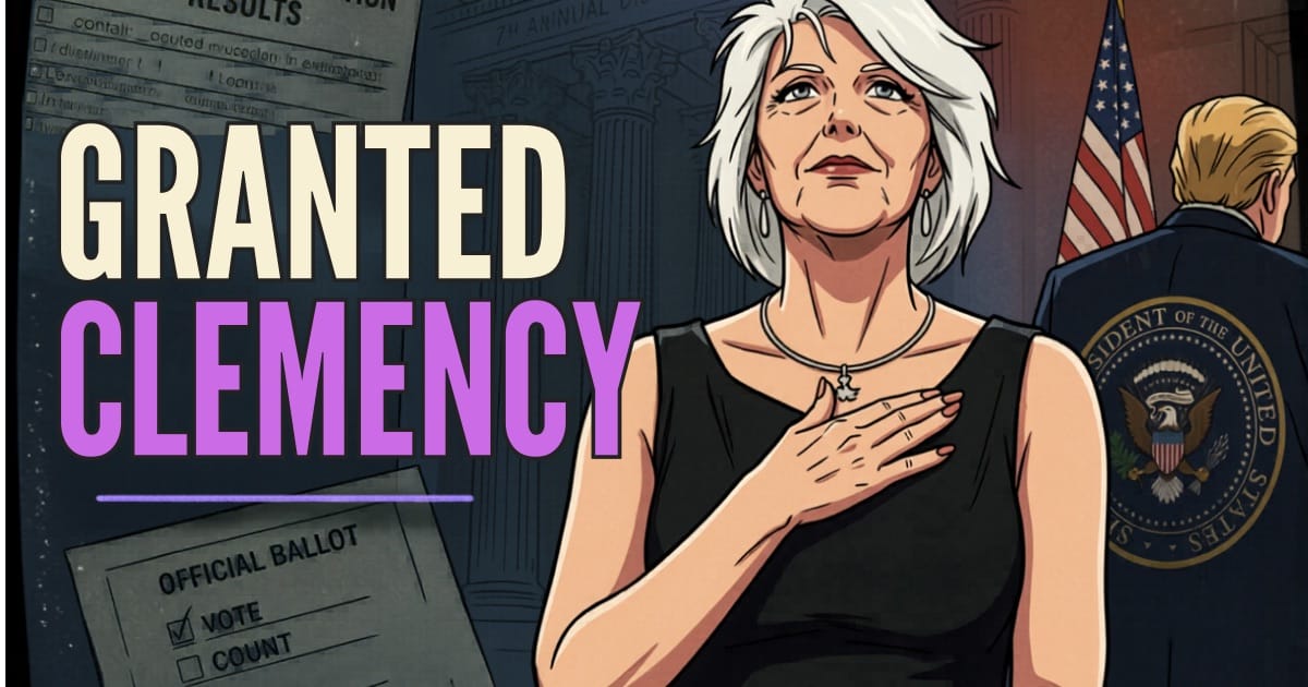 2020 election denier tina peters received clemency one of many pardons in trump 2. 0