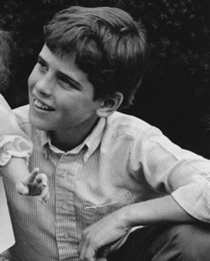 Who is hunter biden? Here as a child