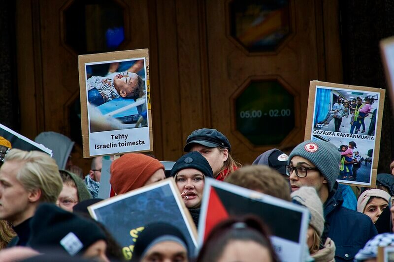 stop genocide save children Demonstration for children killed in gaza genocide