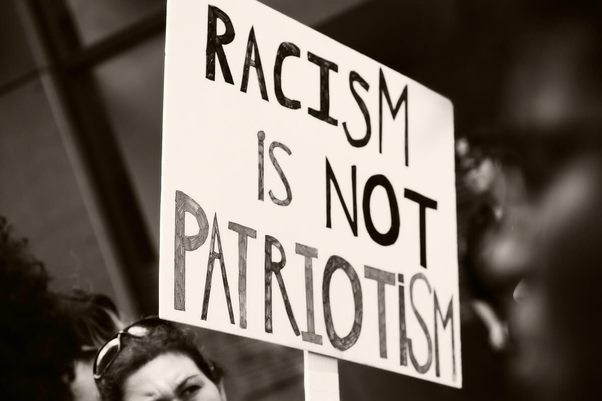 Racism is allowing white refugees into the country and giving them a gift while blocking all other races.