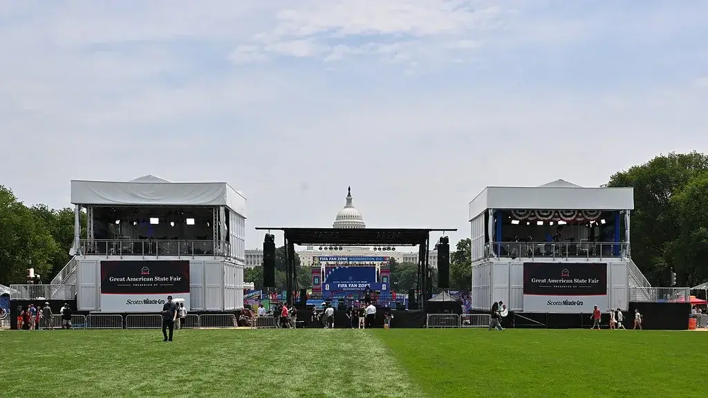 Great american state fair stage