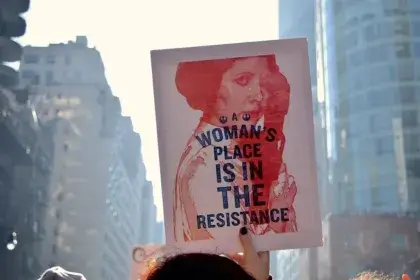 Star wars protest sign. Provressives are winning elections