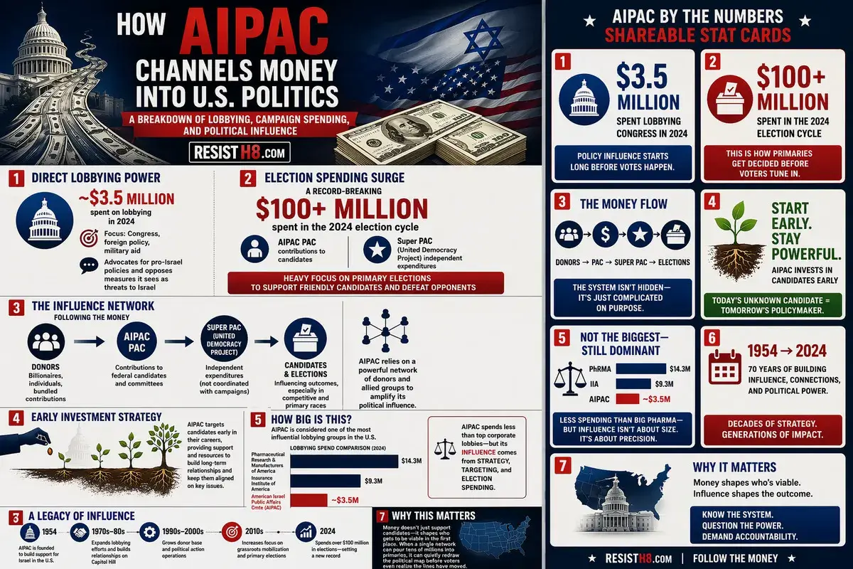 aipac infographic stats Aipac infographic and shareable stat cards