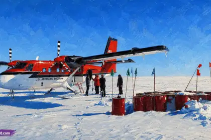 The doomsday glacier, the original name is thwaites glacier
