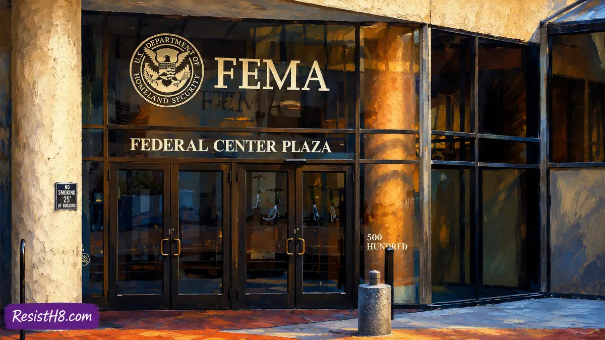 Fema entrance in washington, d. C.
