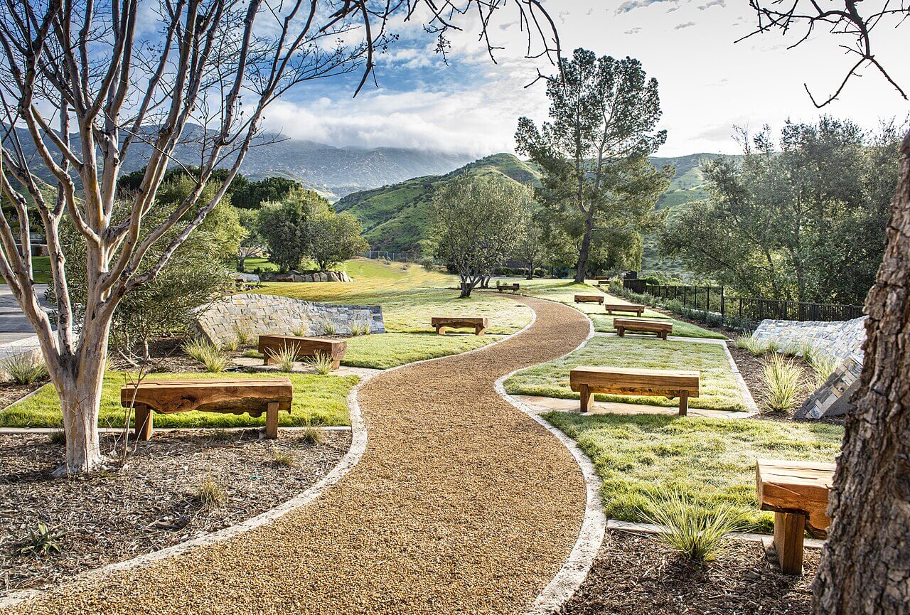 Real photo of simi valley green burial park