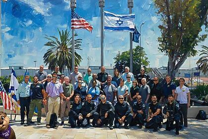 Israeli forces train american police like these officers from atlanta