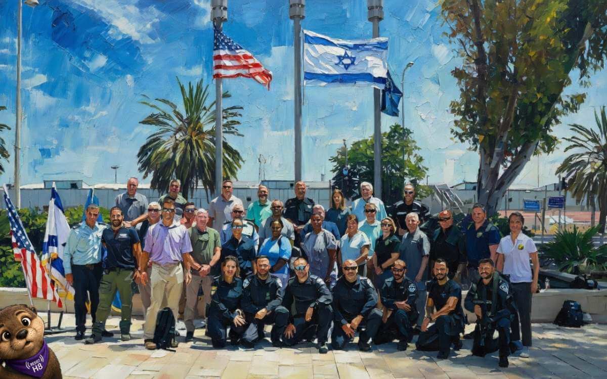 Israeli forces train american police like these officers from atlanta
