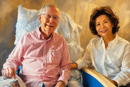 Mitch mcconnell released a proof of life photo