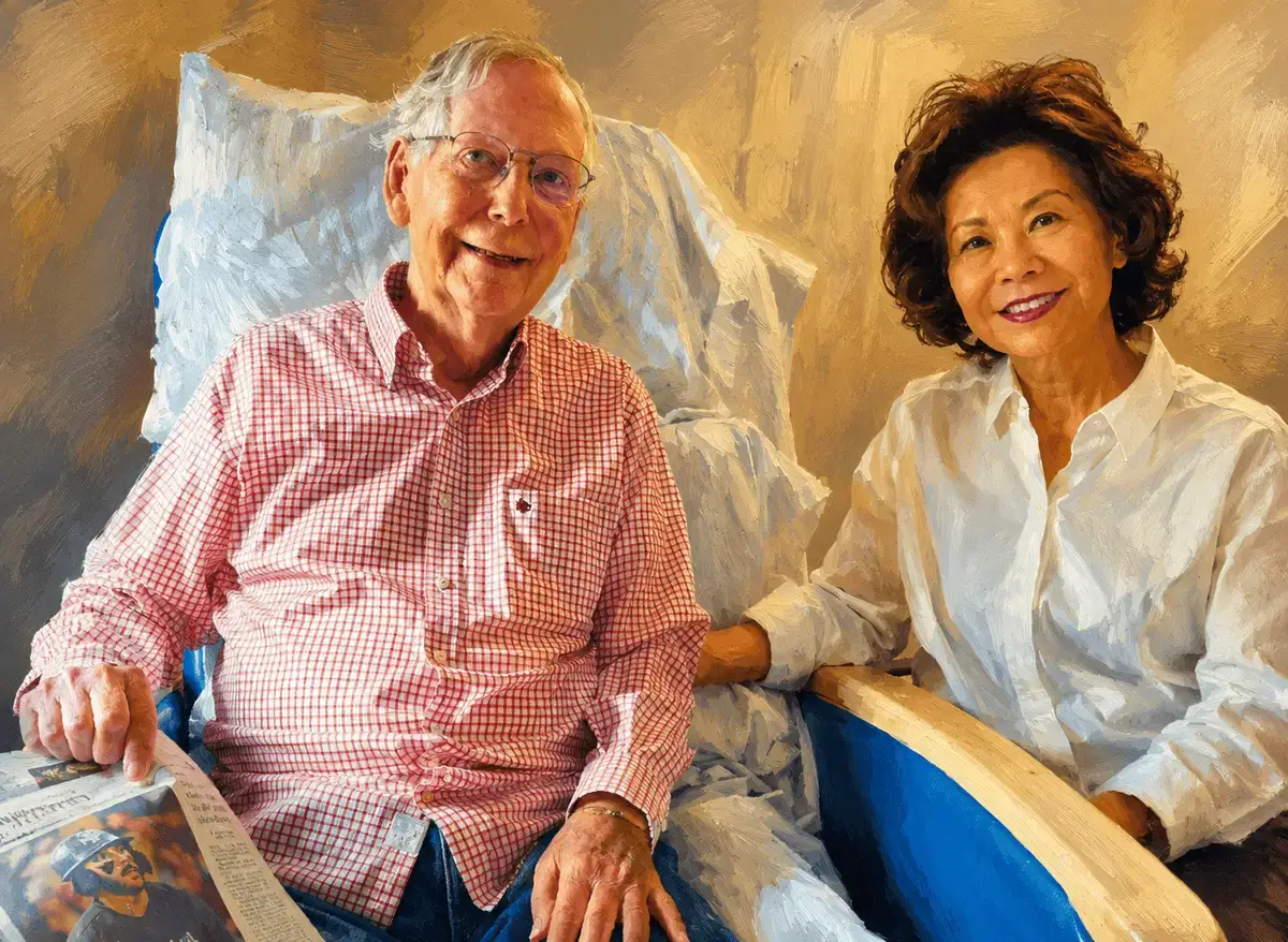 Mitch mcconnell released a proof of life photo