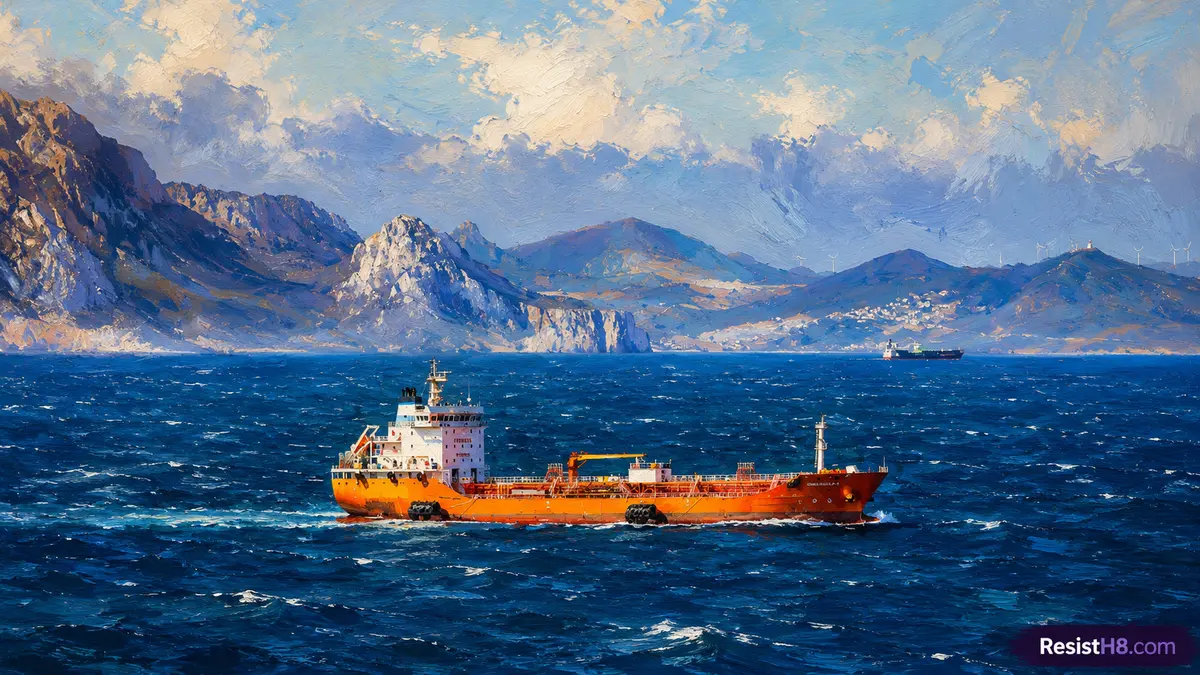 Energy independence impossible because oil is sold on the global market and transported in tankers like this one.