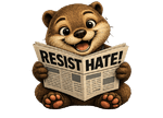 Pax the Otter from Resist Hate