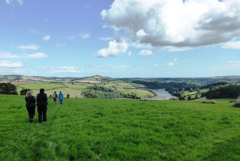 Sharpham meadow natural burial ground