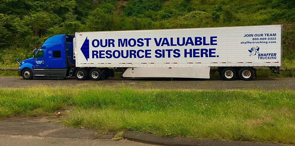 tractor trailer drivers ad The government is recruiting veterans to replace immigrant truckers