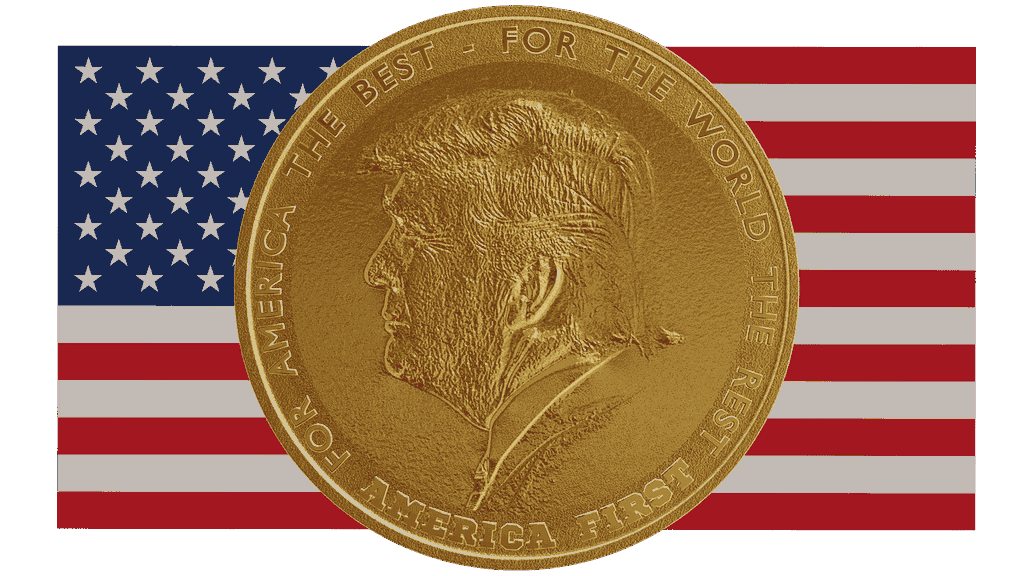 Trump gold coin emoluments clauses