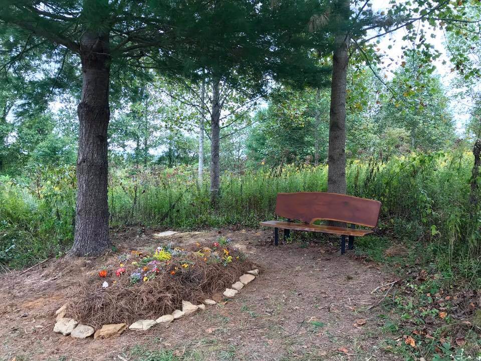 Site of a natural burial
