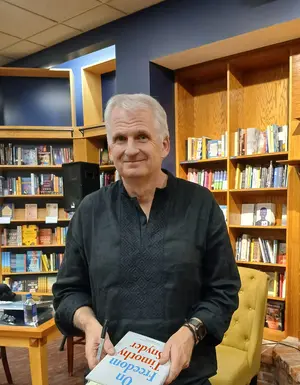 timothy snyder holding book Expert and author of on tyranny, timothy snyder has been warning about trump and fascism in america for years
