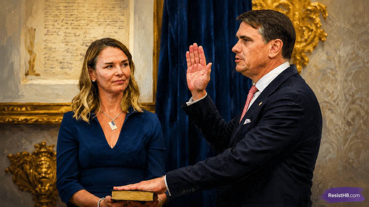Attorney general todd blanche’s first doj speech, being sworn-in