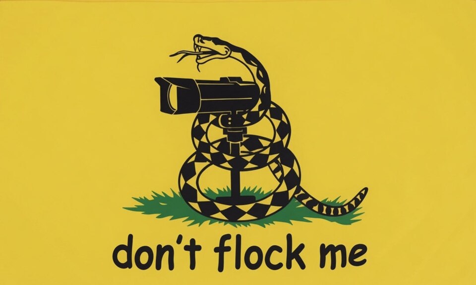 dont flock me Don’t flock me version of the don’t tread on me flag