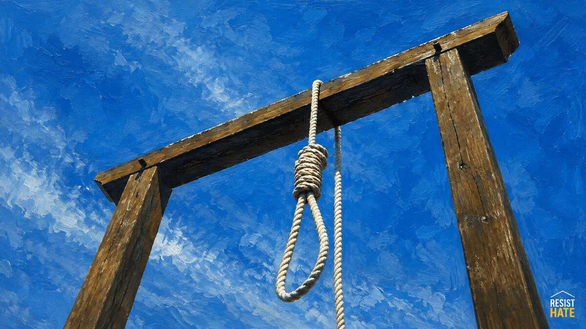 Israel is building a gallows like this one for palestinians