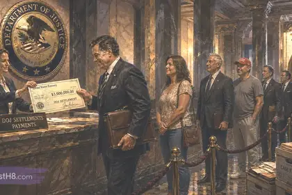 Trump allies and cronies lined up at the doj to get their checks